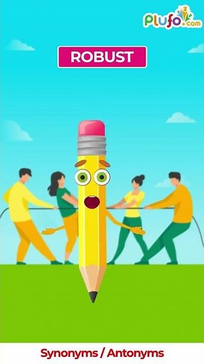 Robust - Synonyms and Antonyms || English Vocabulary
