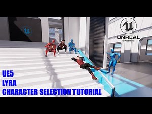 UE5 Lyra Character Selection Screen Tutorial