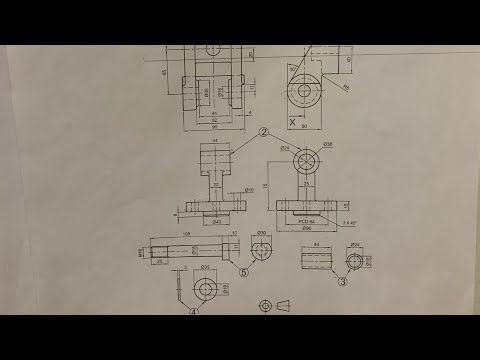 Mechanical Engineering Drawing /Assembly Drawing /Part 2️⃣