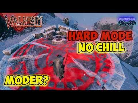 🔴Valheim Hard Mode LIVE – MODER Boss Fight & Mountain Biome Progression!