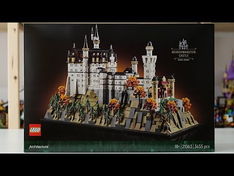 LEGO Architecture 21063 Neuschwanstein Castle Speed Build