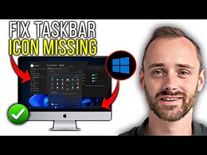 How to Fix Taskbar Icons Missing Windows 11 | Quick & Easy