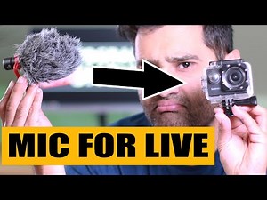 How to setup a mic with a action camera