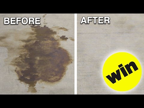 How To Remove Car Oil From Concrete