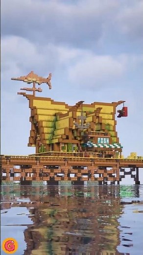 I Built The Perfect Fish Market In Minecraft | Codfather's Market