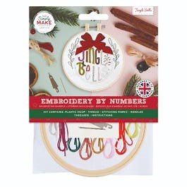 Simply Make Embroidery By Numbers - Jingle Bells