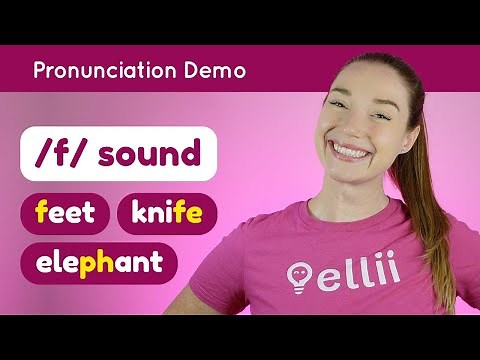 Pronouncing /f/ – English Pronunciation Lesson (Part 1)