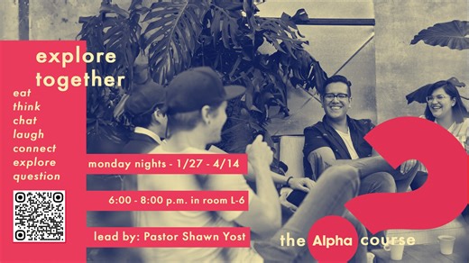 Come and bring a friend for a "Taste of Alpha" Next Monday, Jan 27 at 6pm to see a glimpse of what Alpha is all about! Alpha is the Good News in a good way. It is the first step towards learning about who Jesus is and how to follow Him. It is a place to explore the basics of the Christian faith and have open, honest conversations about questions you have. Be sure to register online through our Equip Groups: https://www.firstfriends.org/equip-groups/ | First Friends Church | Facebook
