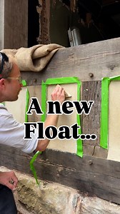 #handtools#handtoolsThe old float used for lime plastering timber frame panels is dead! So using a few simple tools- axe, gouge, plane and shavehorse - I make a new one. These wooden floats are a tool that is worn out quite quickly. Made from cherry, hopefully this one will last a while for floating up lime finish coats on traditional timber frames, especially when it seasons (it was made green for ease of working and as that’s what I had!). I made two as a small gift for Charlie (and Marcus!) a