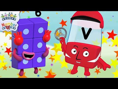 Learn to Read & Count | 140 mins of Alphablocks & Numberblocks Level 2 | ‪@Blocks-Universe‬