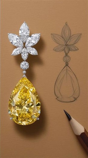 She Told Me Her Wedding Date… I Designed These Sunshine Yellow Lab Diamond Earrings 💍💛