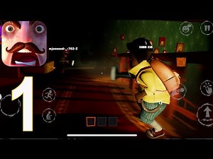 Secret Neighbor - Walkthrough Gameplay part 1(iOS, PC)