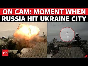 ON CAM: Russia DEVASTATES Ukraine; Terrifying Missile Video Shocks Zelensky, Rattles Kyiv | WATCH