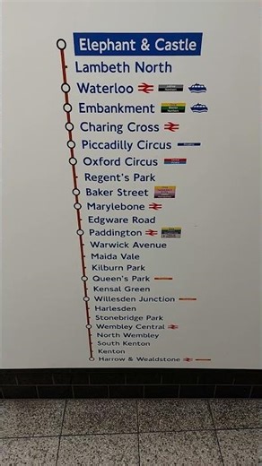 Bakerloo Line Route