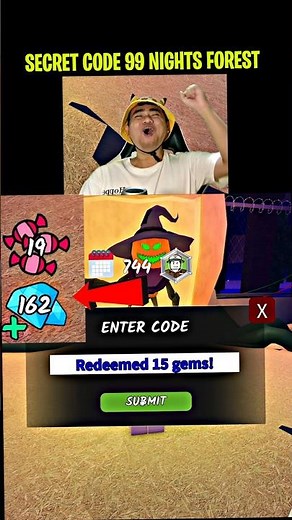 Secret Code Halloween Update at 99 Nights in the Forest 🎃👻🍬