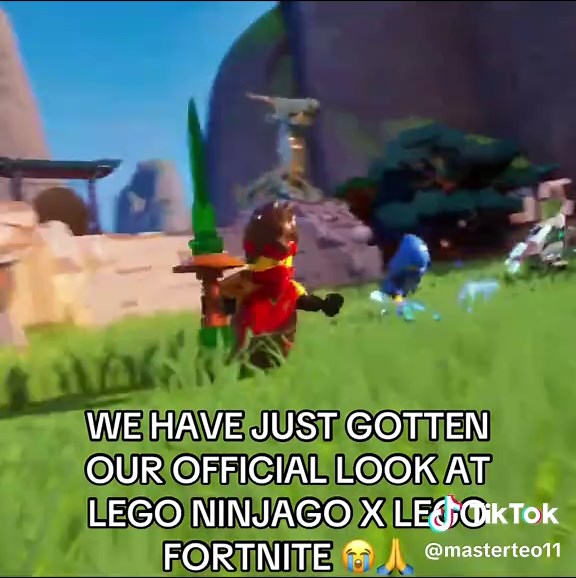 RISE OF THE NINJA 😭✌️ #fortnite #ninjago #legoninjago #fyp #masterteodor