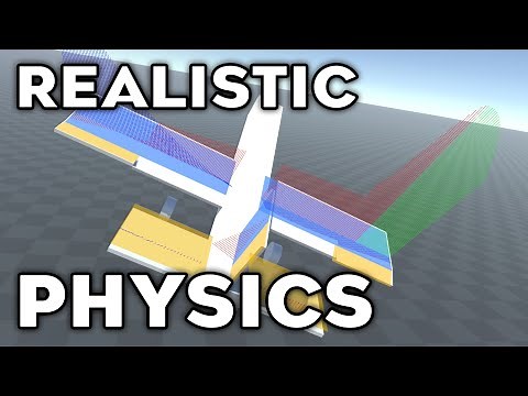 Unity Flight Simulator - New Realistic Wing Physics