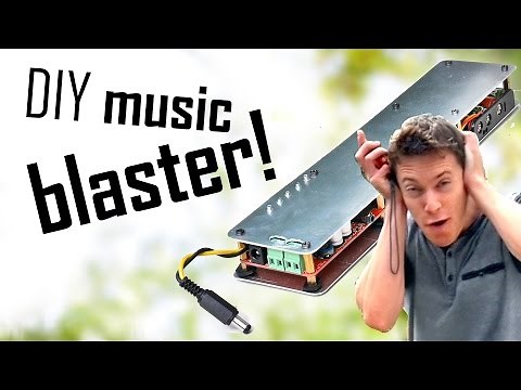 Summer Project - Make an INSANELY LOUD Bluetooth Amplifier!