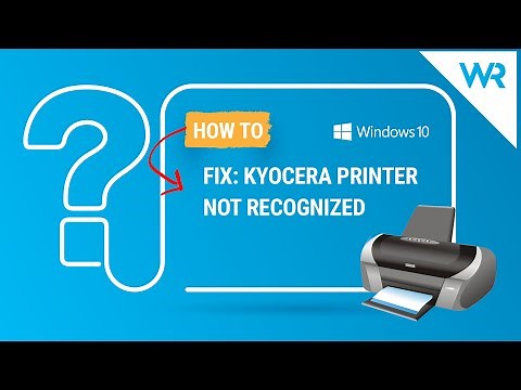 FIX: Kyocera printer not recognized