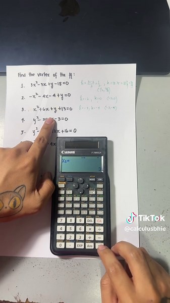 Understanding the Vertex of a Parabola in Calculus