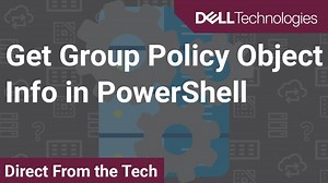 Get Group Policy Object Info in PowerShell