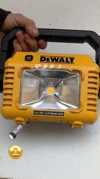 DEWALT 20V MAX Compact Cordless Task Light LED Model # DCL077 2000 Lumens 🤩