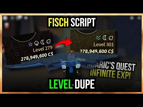 FISCH LEVEL DUPE Script | GET INFINITE EXP!