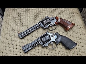 Smith & Wesson 586 4 inch vs. 6 inch (375 magnum)