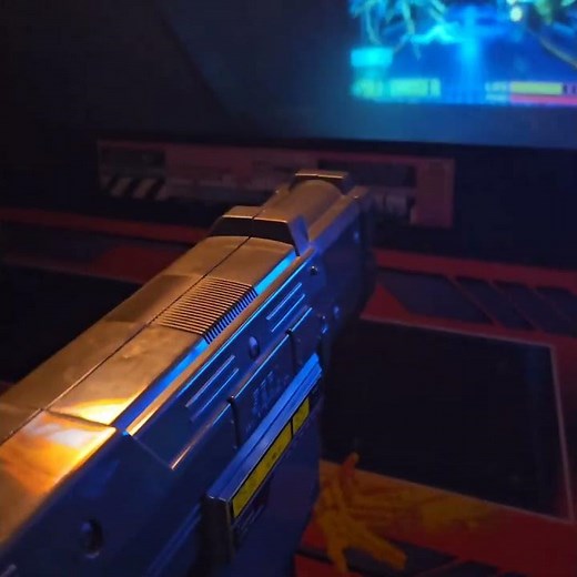 Alien 3: The Gun classic arcade gameplay