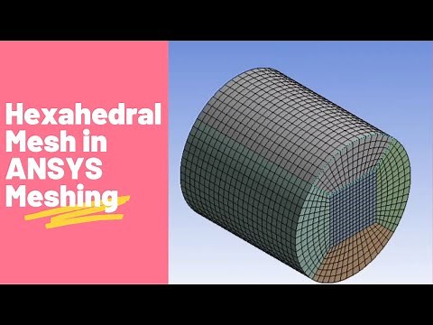 Hexahedral Mesh in ANSYS Meshing | The Research Lab