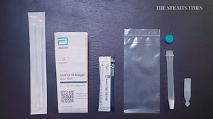 102K views · 564 reactions | ICYMI: The Government will be distributing antigen rapid test kits to companies to facilitate weekly Covid-19 testing of their staff. Here's how to use a DIY test kit if you are issued one. https://str.sg/356K | The Straits Times | Facebook