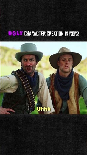 character creator in red dead be like...