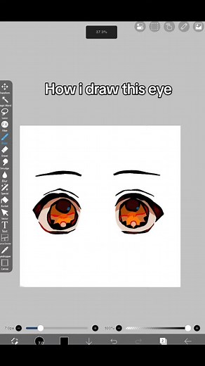 Eye tutorial! #eyetutorial #tbhk #jshk | tbhk art style