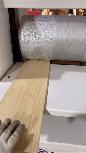 Pine embossing machine, pressing out fire patterns. Dope or Nope? This can never be like Shou Sugi Ban, it is a Japanese technique, that dates back to the 18th century, for preserving wood. The process is specifically meant for cedar, but works on many species of wood such as cypress, ash, oak, maple, and of course pine! Although you may consider fire to be an enemy of wood, only causing its degradation, Shou Sugi Ban actually enhances durability and is a natural means of preserving wood without