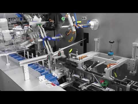 HPM multi function automatic cartoning machine ct180 120 cartons per min