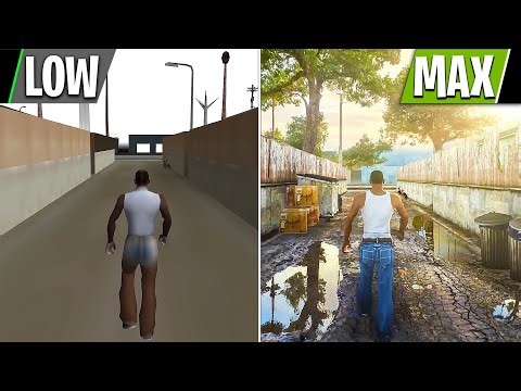 LOWEST vs HIGHEST Graphics in Every GTA Game! (GTA 3 → GTA 5)