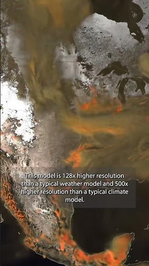 Watch carbon dioxide move through Earth’s atmosphere with this high resolution mode.