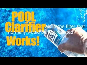 Pool Clarifier Works!
