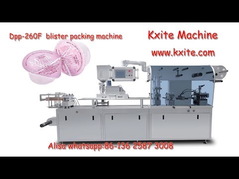 Automatic Mono Dose Peanut Butter Chocolate Honey Jam Sauce Blister Packing Machine Line