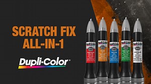 Dupli-Color Scratch Fix All-in-1 Exact-Match Automotive Touch-Up Paint is the all-in-1 tool for all your touch-up repairs. The tool features an abrasive prep tip, exact-color match paint, and clear coat. #DupliColorScratchFix #ScratchFixAllin1 #ScratchFix #TouchUp #DupliColor #RestoreRestyleProtect | Dupli-Color