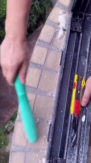 Window Sill Decoration Process