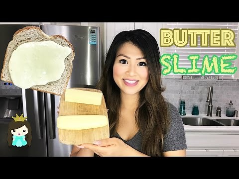DIY BUTTER SLIME! Super Easy Butter Slime Recipe
