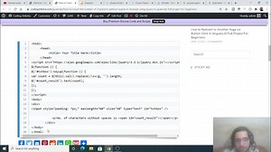 How to Count the Number of Characters Without Spaces in Browser Using jQuery in Javascript Project