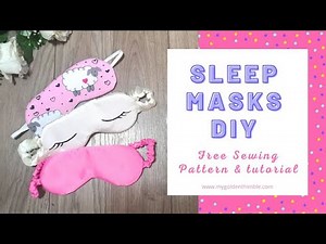 DIY Sleep Mask in 5 Easy Steps