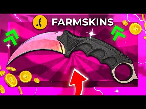 I GOT A FREE $4850 KARAMBİT FADE! - FARMSKINS PROMO CODE