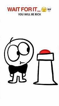 Press The Button 😅 (Animation Meme) #shorts