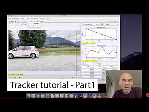 Tracker tutorial part 1 - Car moving at constant speed