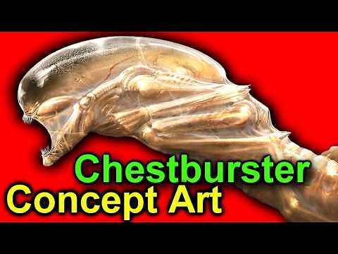 Alien Romulus Concept Art - Chestbursters
