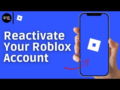How To Reactivate Your Roblox Account !
