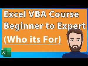 Excel VBA Course - How it Works and Who Its For